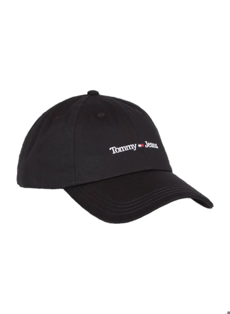 تومي جينز كاب بيسبول قطني مزين بالشعار